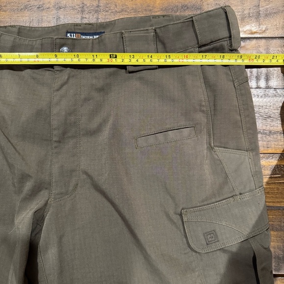 5.11 Tactical Stryke Green Cargo Flex-Tac Work Men Outdoors Active Pants Size 36 - Picture 12 of 12